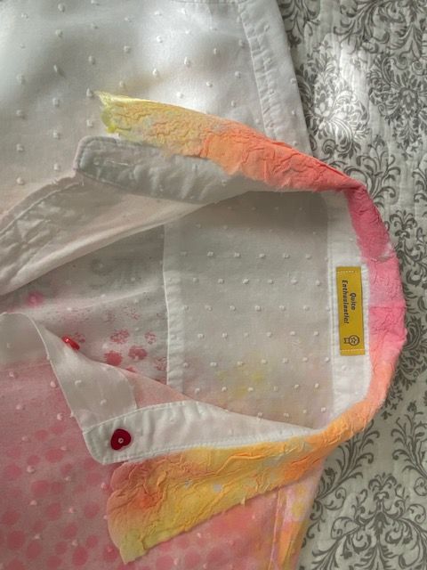 My project in Textile Printing Techniques for Beginners course 3