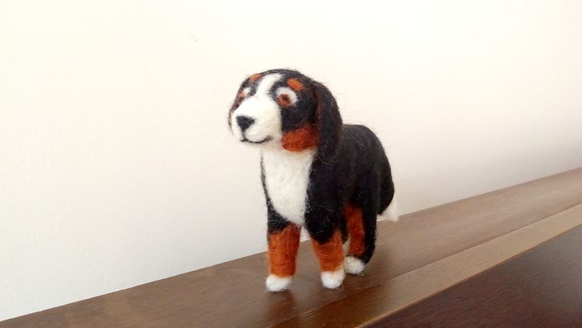 Bernard and Bernese: Needle Felting Animal Creation course 1