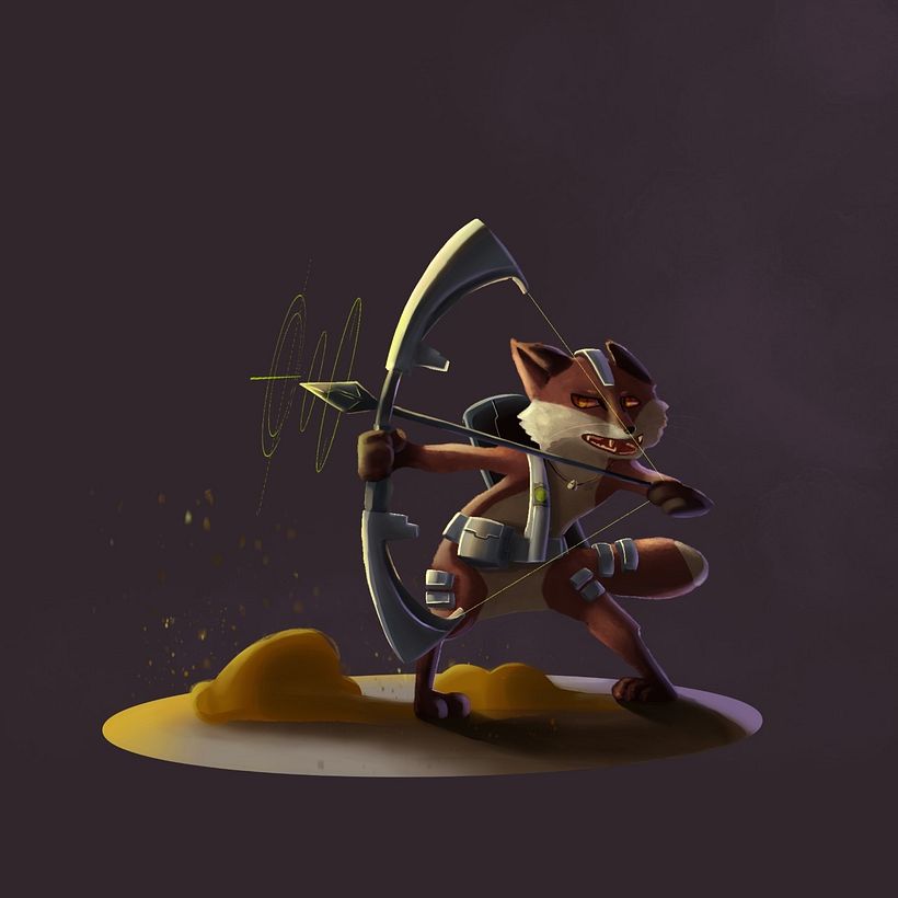 My project in Digital Painting for Characters: Color and Light course 1