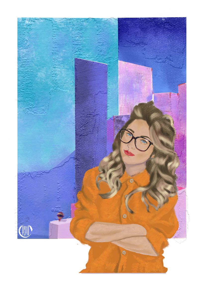 Mi Proyecto del curso: Retratos pictóricos con técnicas digitales -1