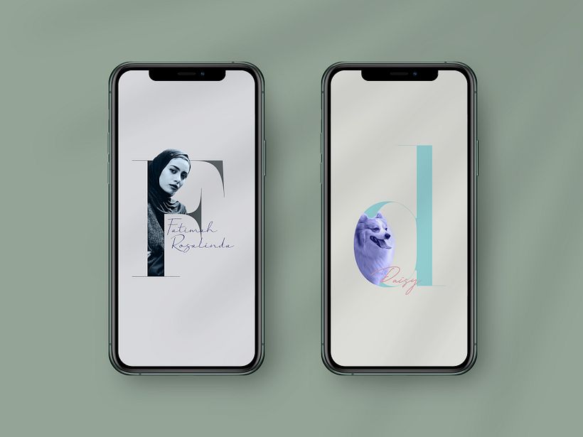Letter Portraits 10