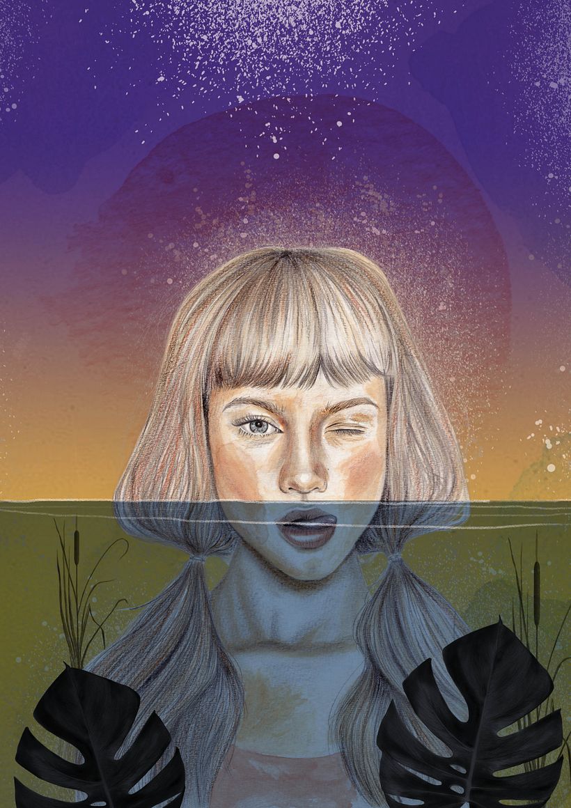 My project in Illustration Techniques with Digital Watercolor course -1
