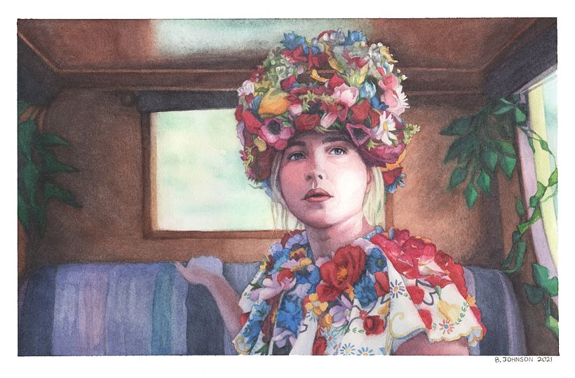 My project in Watercolor Illustration: Recreate Your Most Iconic Scenes course 2