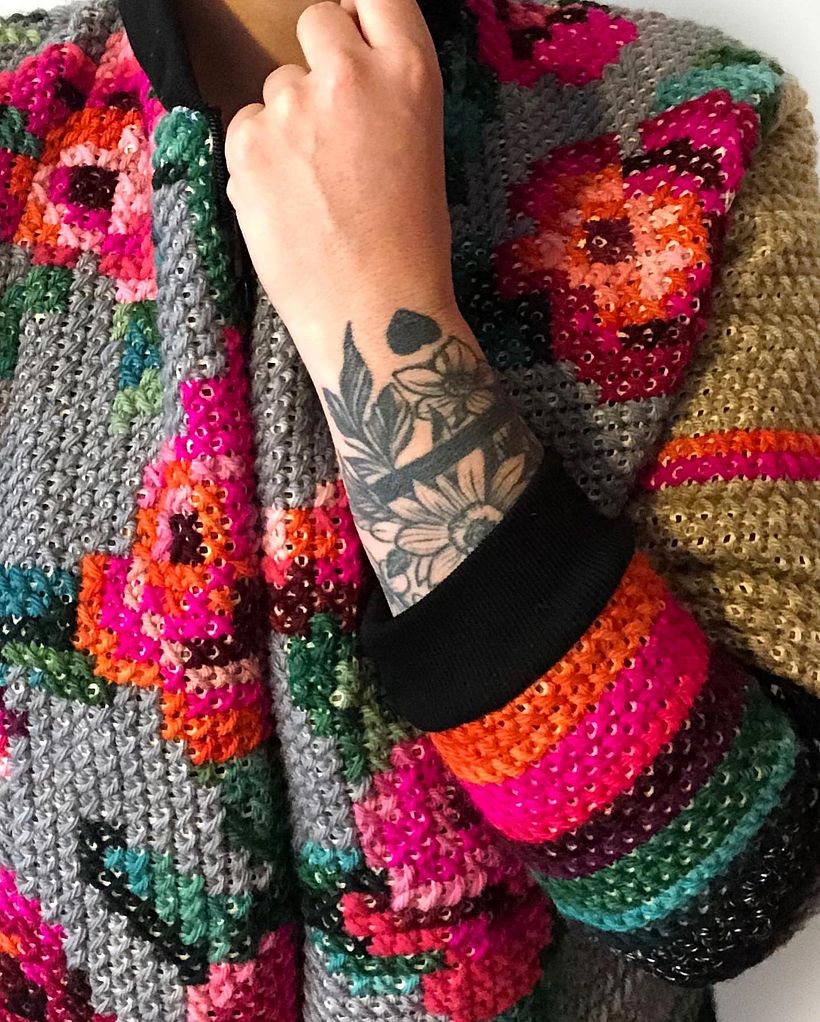 chaqueta de tigre floreado 3