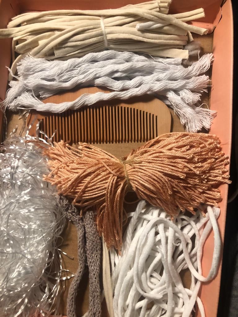 My project in Introduction to Latch Hooking and Locker Hooking course 1