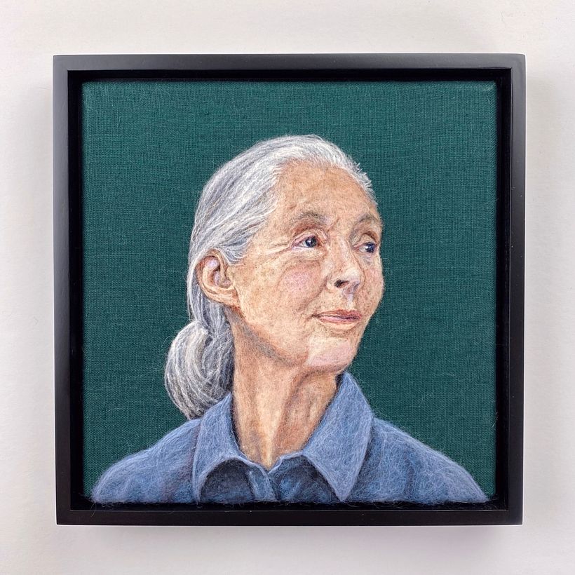 Needle Felted Human Portraits 0