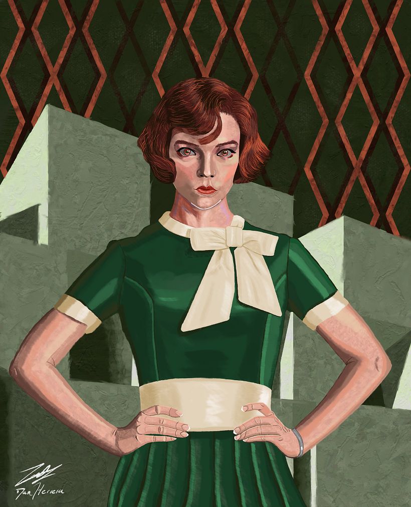 Mi Proyecto homenaje a "Queen's gambit" 0