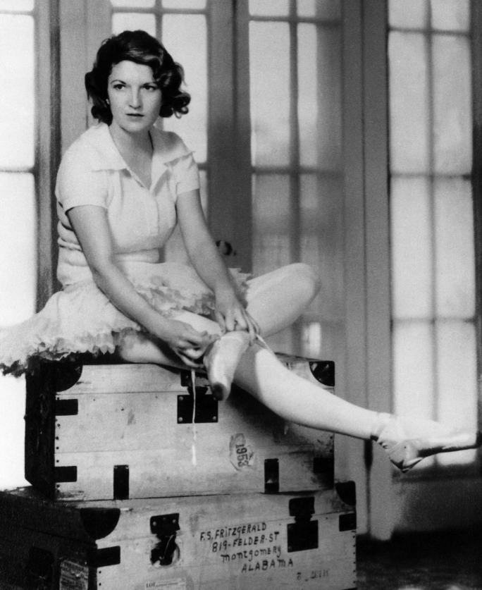 Zelda Fitzgerald at ballet practice [CSU Archives / Everett Having].