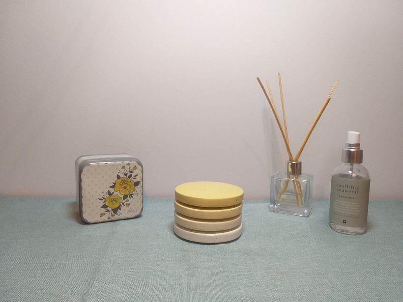 Here is the improved version of our coasters after further grinding experimentation!