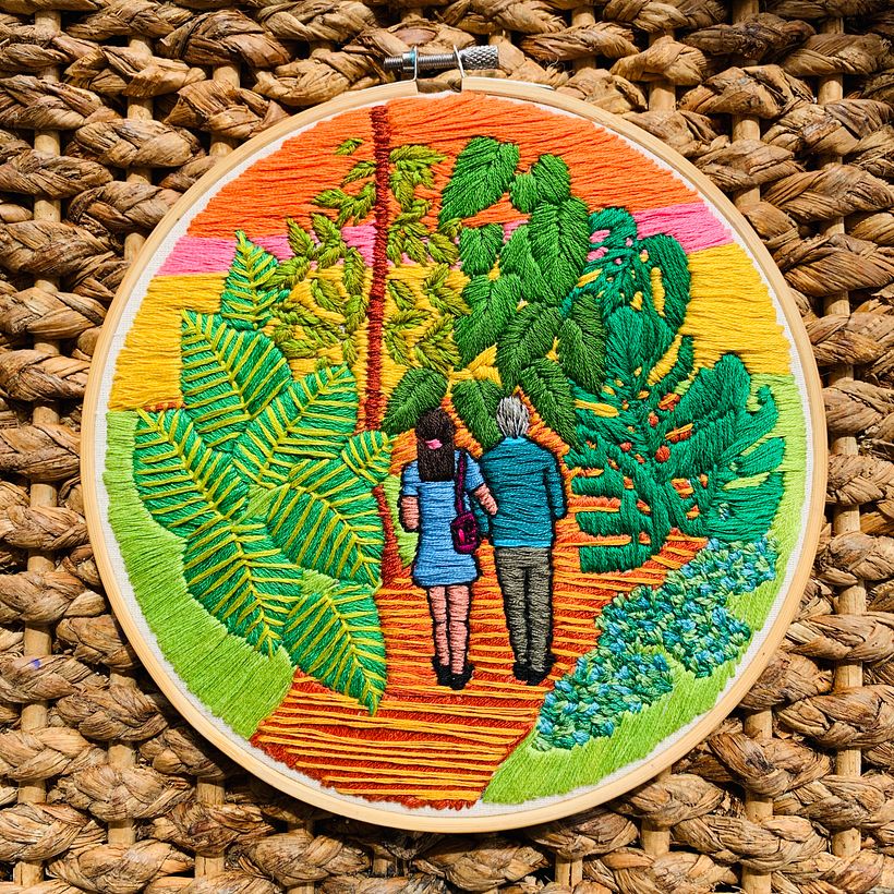 Mi Proyecto del curso: Introducción al bordado botánico -1