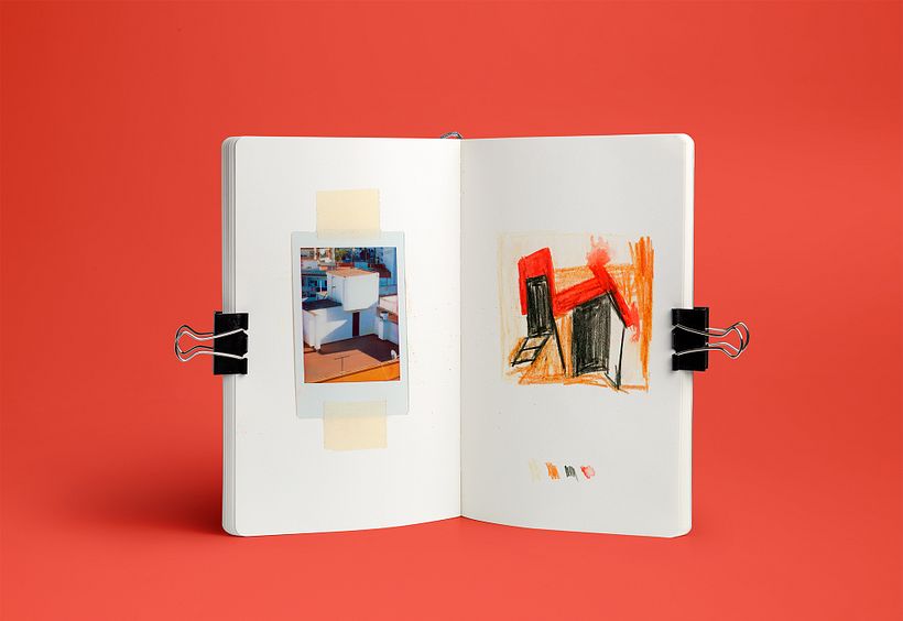 Moleskines: Collage and drawings 0