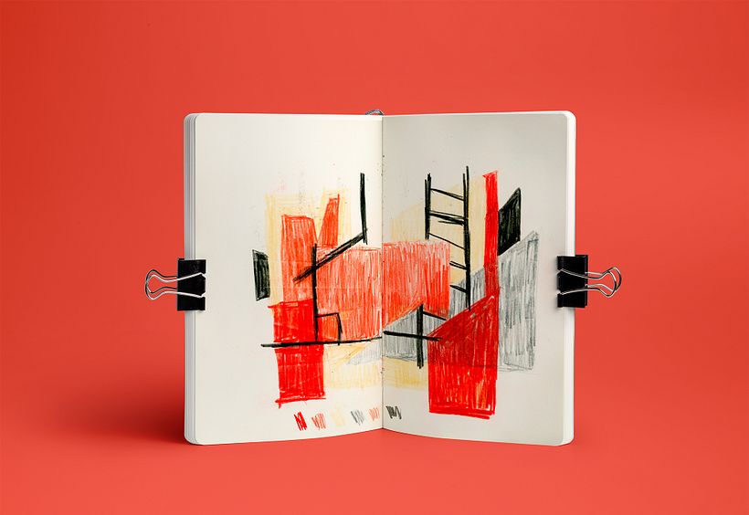 Moleskines: Collage and drawings 3
