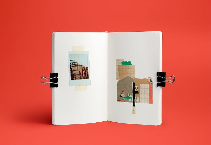 Moleskines: Collage and drawings 4