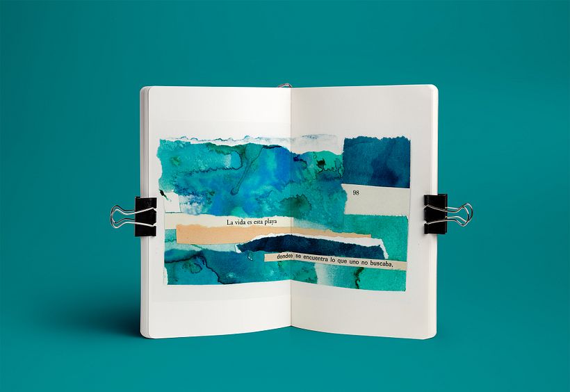 Moleskines: Collage and drawings 6