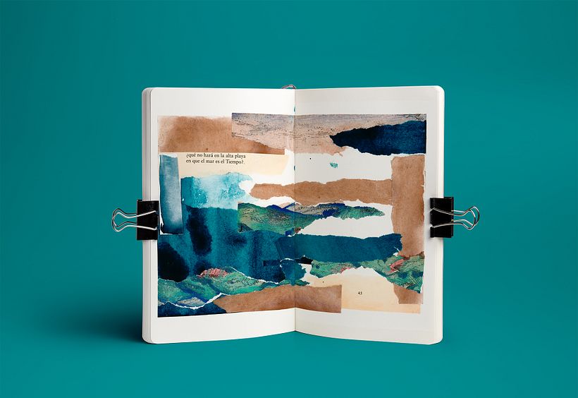 Moleskines: Collage and drawings 7