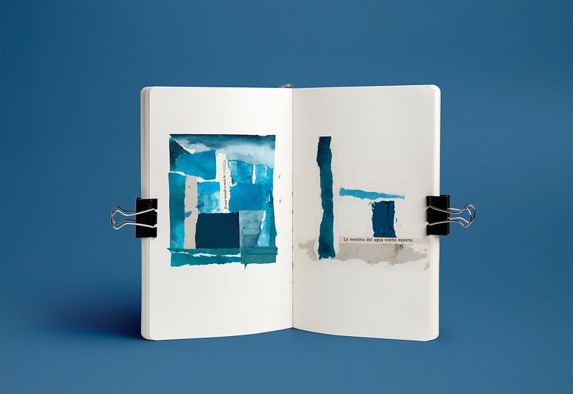 Moleskines: Collage and drawings 8