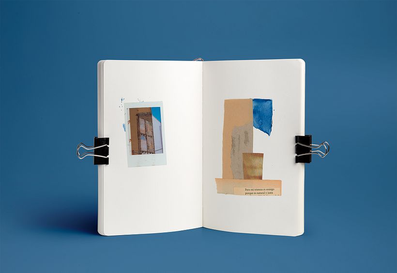 Moleskines: Collage and drawings 11