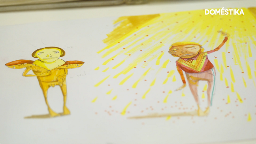 Brothers Gustavo and Otávio Pandolfo from São Paulo (Brazil) are known for their yellow characters.