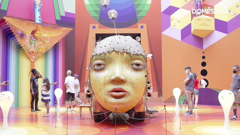 'OSGEMEOS: Secrets' exhibition in the Pinacoteca do Estado de São Paulo