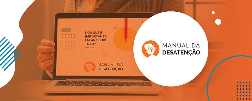 "Manual da Desatenção" Website Concept 0