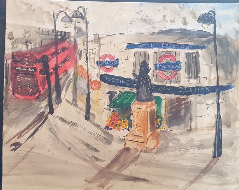 My project in Architectural Sketching with Watercolor and Ink course 0