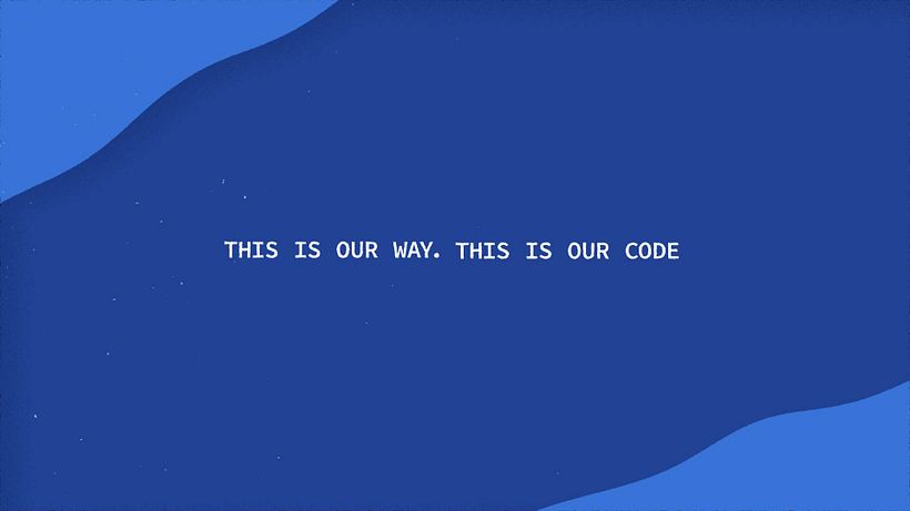 This is our code. This is our code