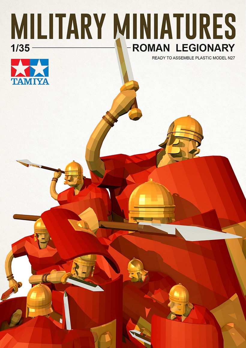 Low Poly Minis - Modelagem 3D