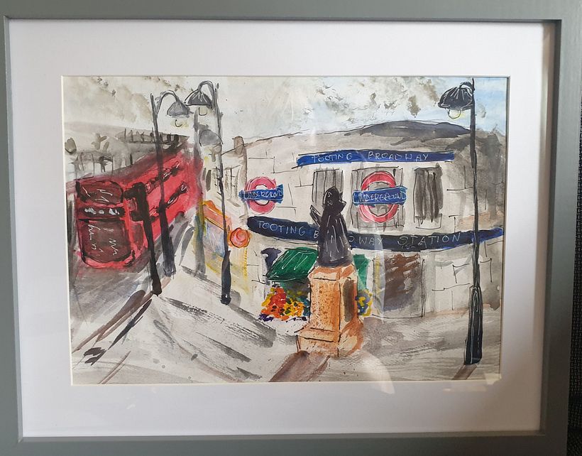 My project in Architectural Sketching with Watercolor and Ink course 1