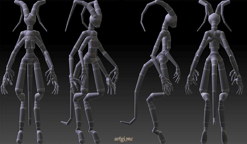 Mi Proyecto del curso: Modelado en ZBrush: del concept art a la criatura final 0