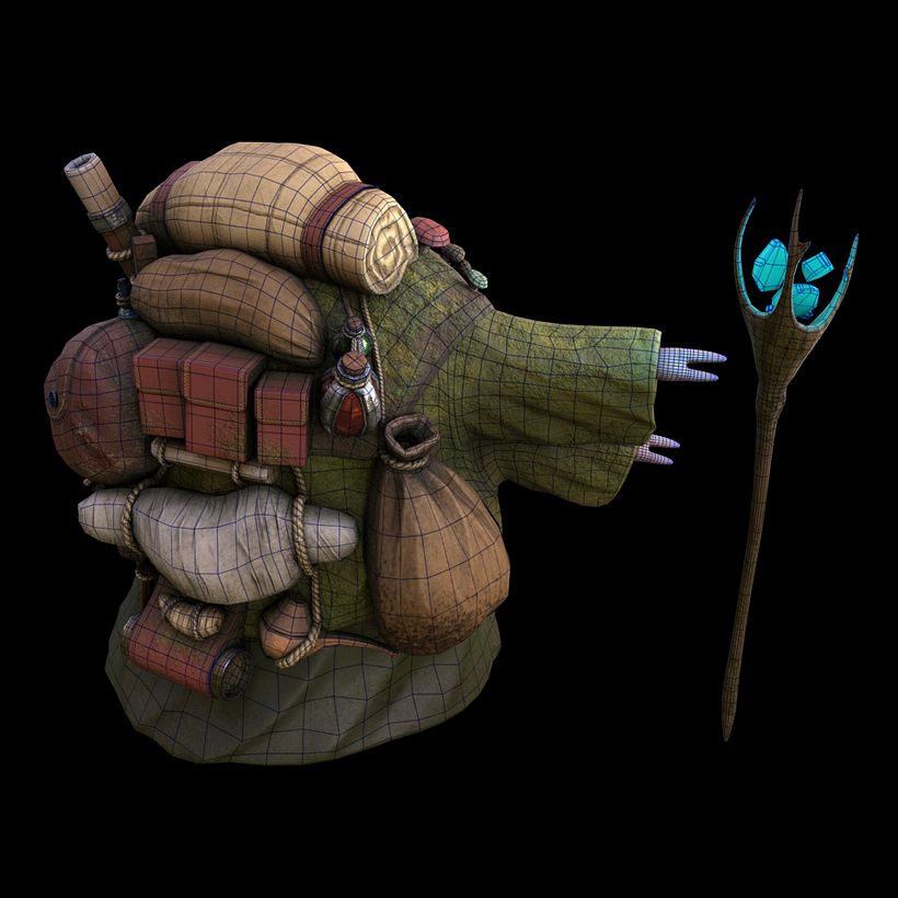 Personaje 3D (Truffy Inkcap) 7