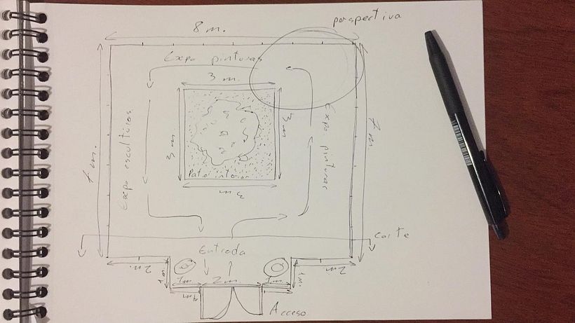 Mi Proyecto del curso: Introducción al dibujo arquitectónico a mano alzada 1