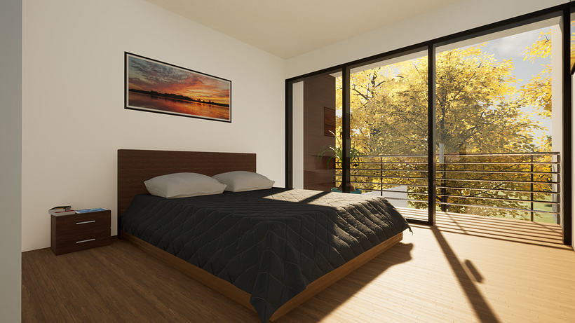 Vista Dormitorio Master-Balcon