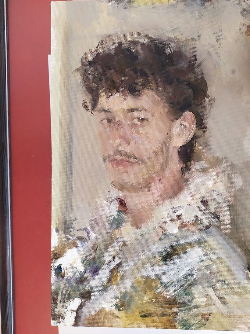 Autorretrato. Por Iván Floro.