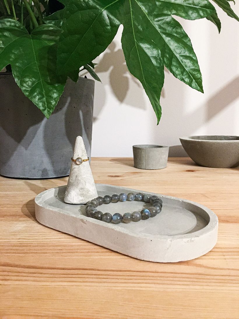 • the very first experiment with concrete •