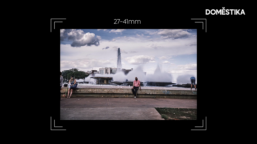Photo taken with a wide angle lens.