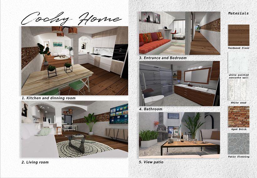 My project in Interior Design from Start to Finish course 0