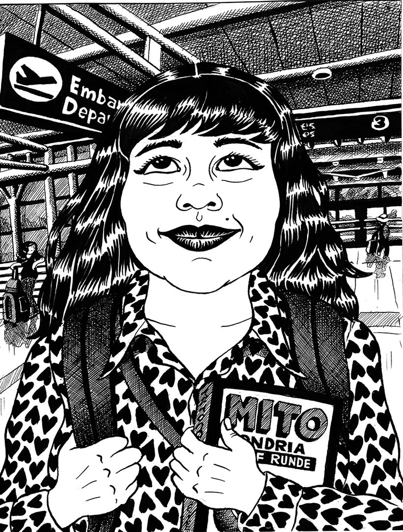 Idolo, la protagonista del cómic.