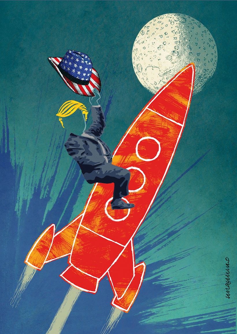 Ilustraciones para la revista ANOCHE TUVE UN SUEÑO | Domestika