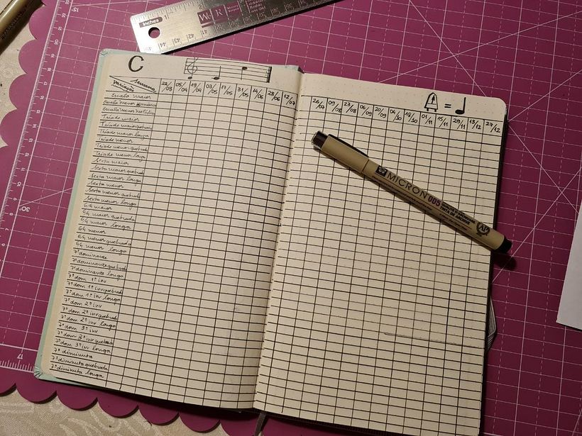 My Project: Music Study Log 0