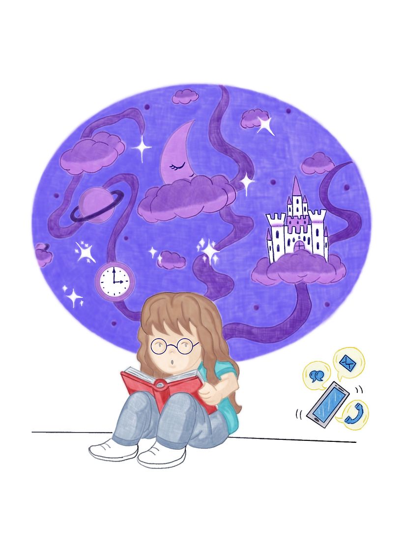 proyecto ilustración digital con lápices de colores 0