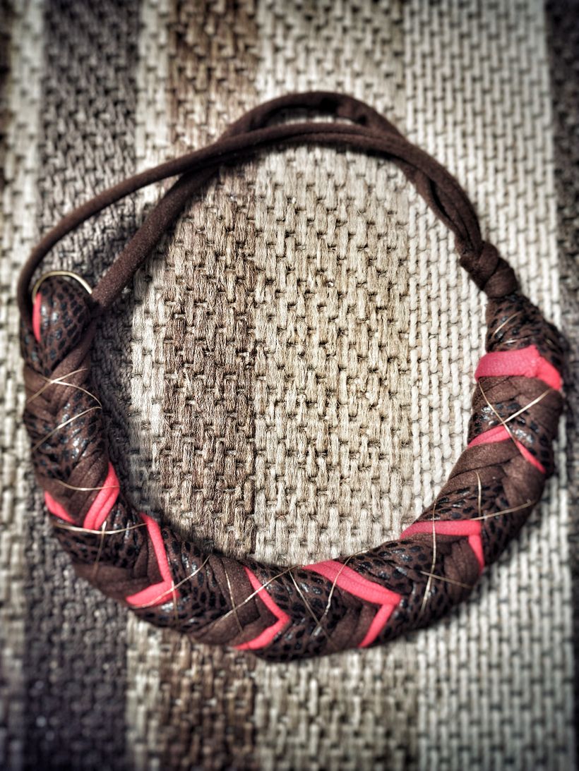 Meu projeto do curso: Criação de joalheria têxtil 1