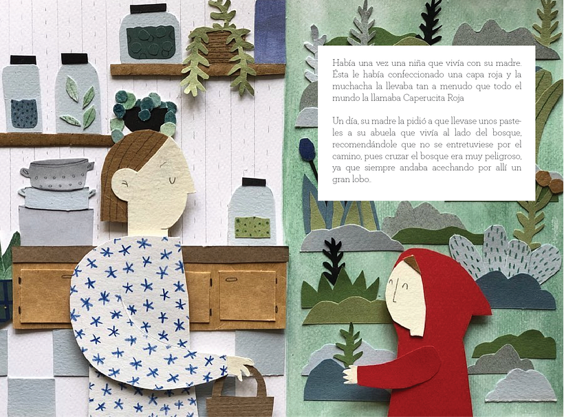 Ilustración con Paper Cutting 4
