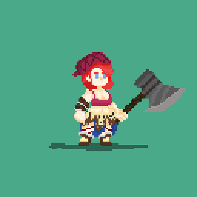 Pixel art character 1