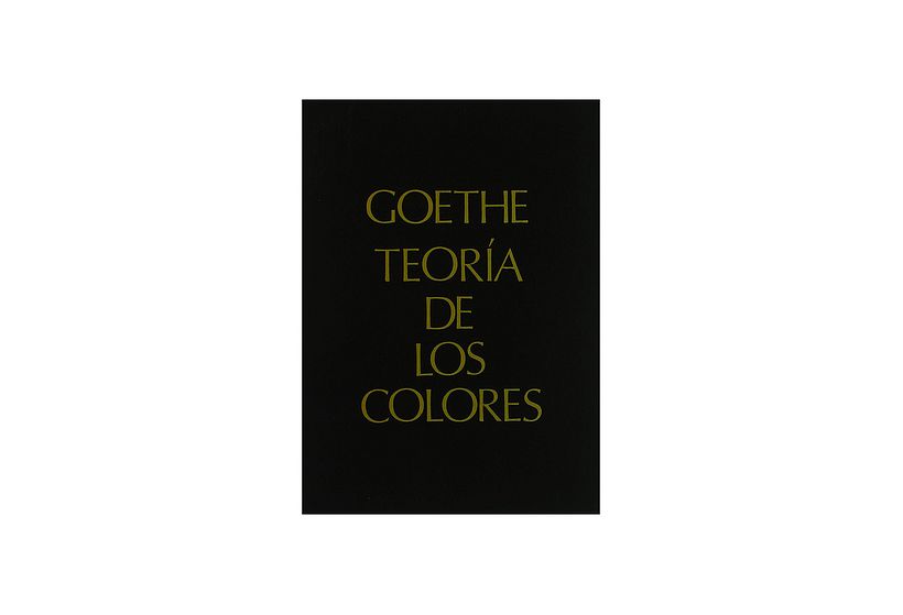 Teoría de los colores de Goethe.