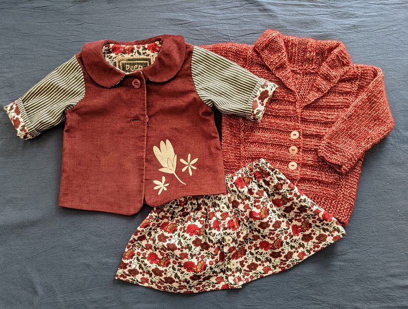 Set tres piezas. Three piece set.