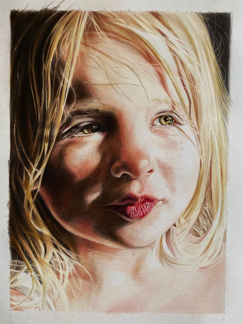 Managed to get it a bit darker by spraying fixative then reworking, still not as smooth as I would have liked though