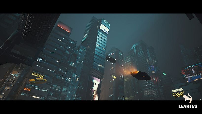 Cyberpunk Environment Megapack 4