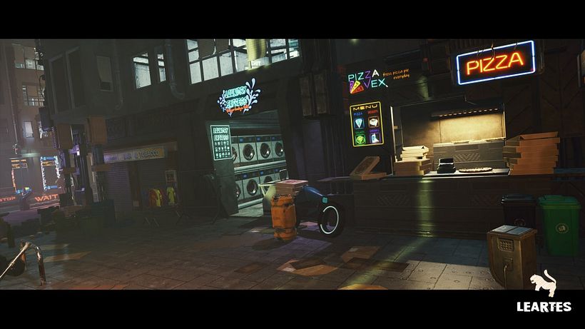 Cyberpunk Environment Megapack 6