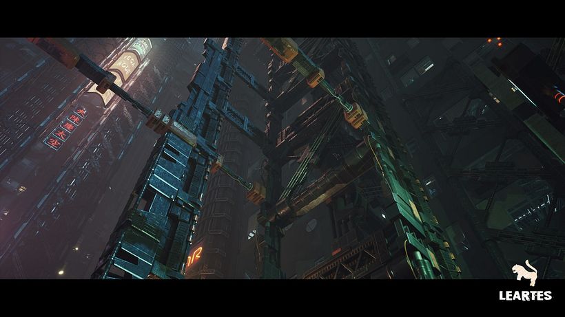 Cyberpunk Environment Megapack 7