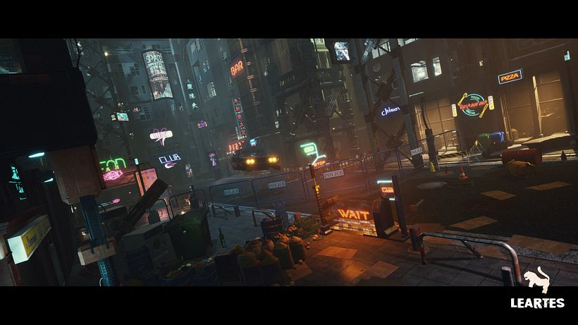 Cyberpunk Environment Megapack 8